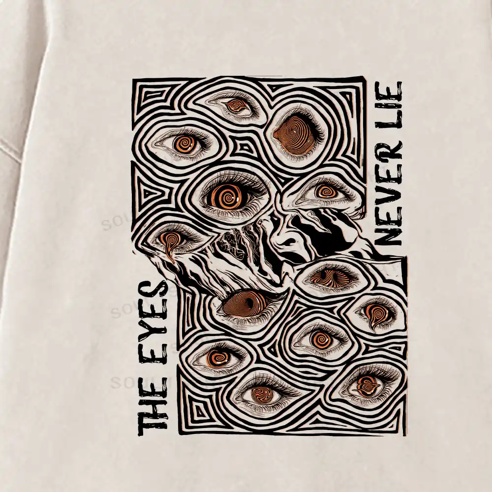 Behind the Eyes Washed Sweatshirts