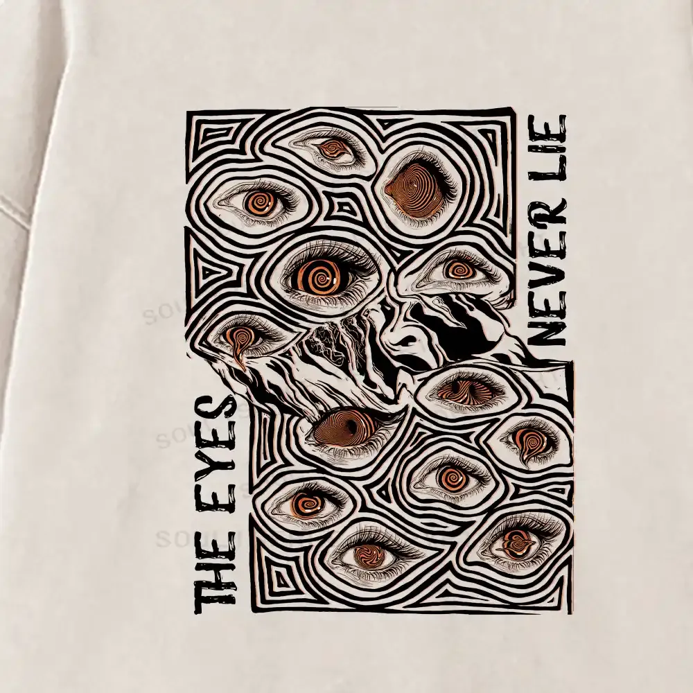Behind the Eyes Washed Sweatshirts