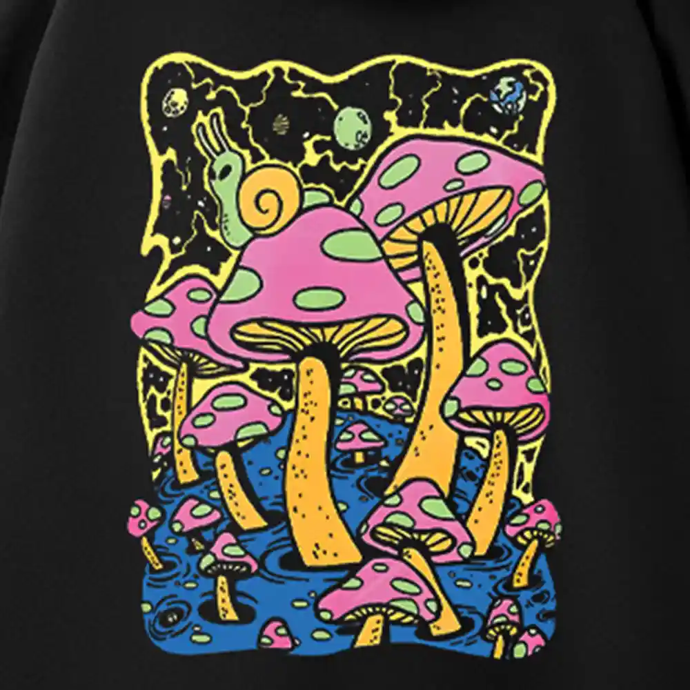 Mushroom World Fleece Hoodie Set