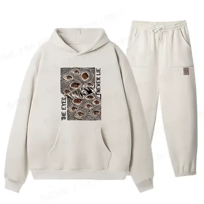 Behind the Eyes Fleece Hoodie Set