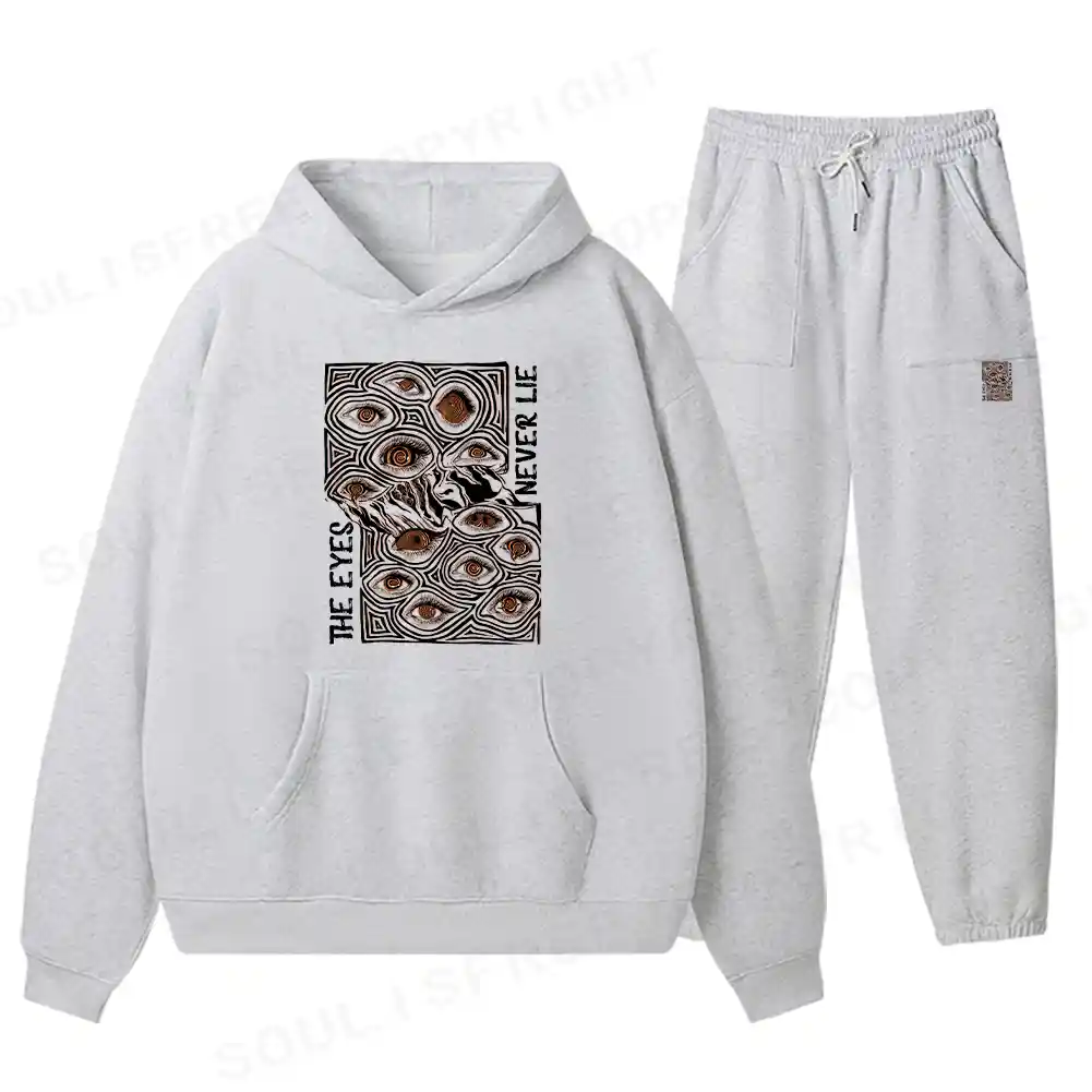 Behind the Eyes Fleece Hoodie Set