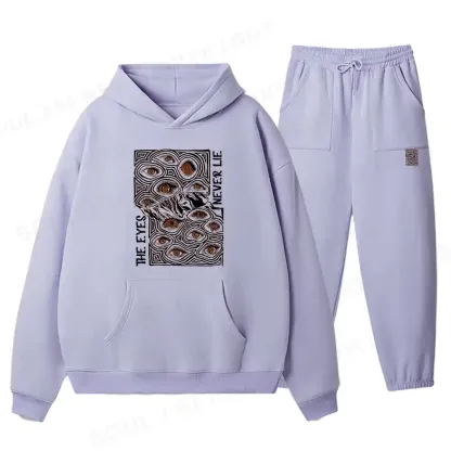 Behind the Eyes Fleece Hoodie Set