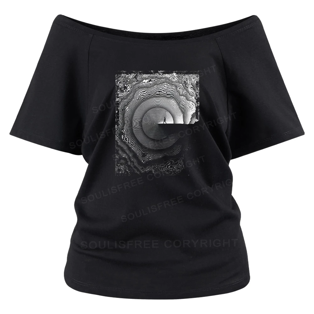 Breaking Rejection Off Shoulder Top