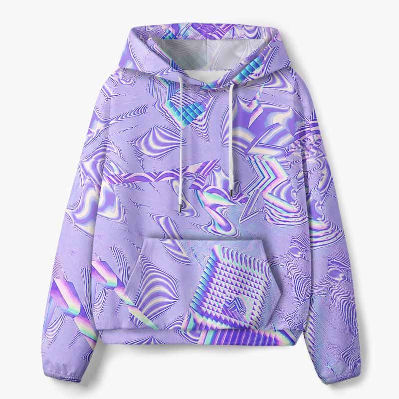 Soulisfree NOTHING STAYS IN ONE FORM All-Over Print Hoodie