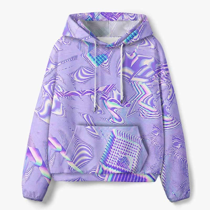 Soulisfree NOTHING STAYS IN ONE FORM All-Over Print Hoodie