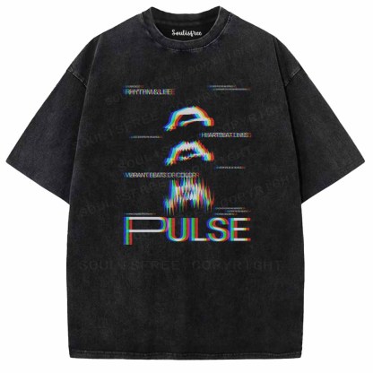 Soulisfree  RHYTHM & LIFE  Washed Tee