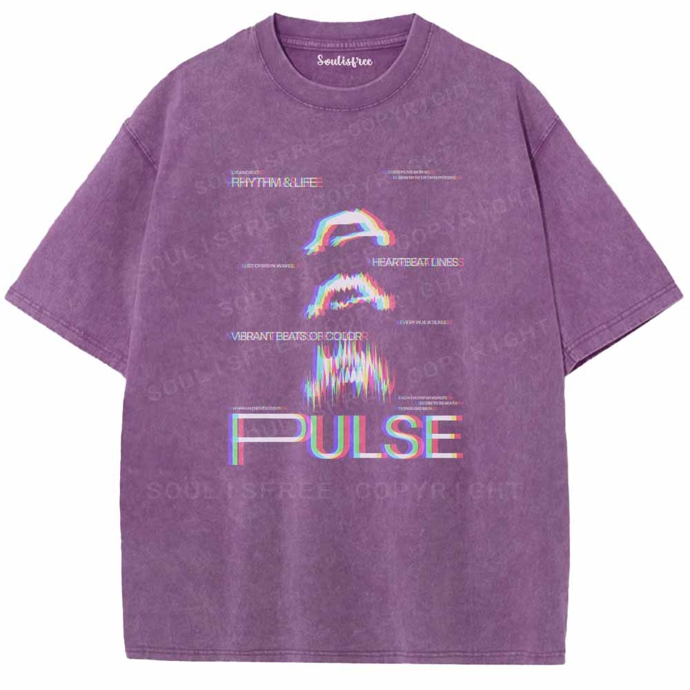 Soulisfree  RHYTHM & LIFE  Washed Tee