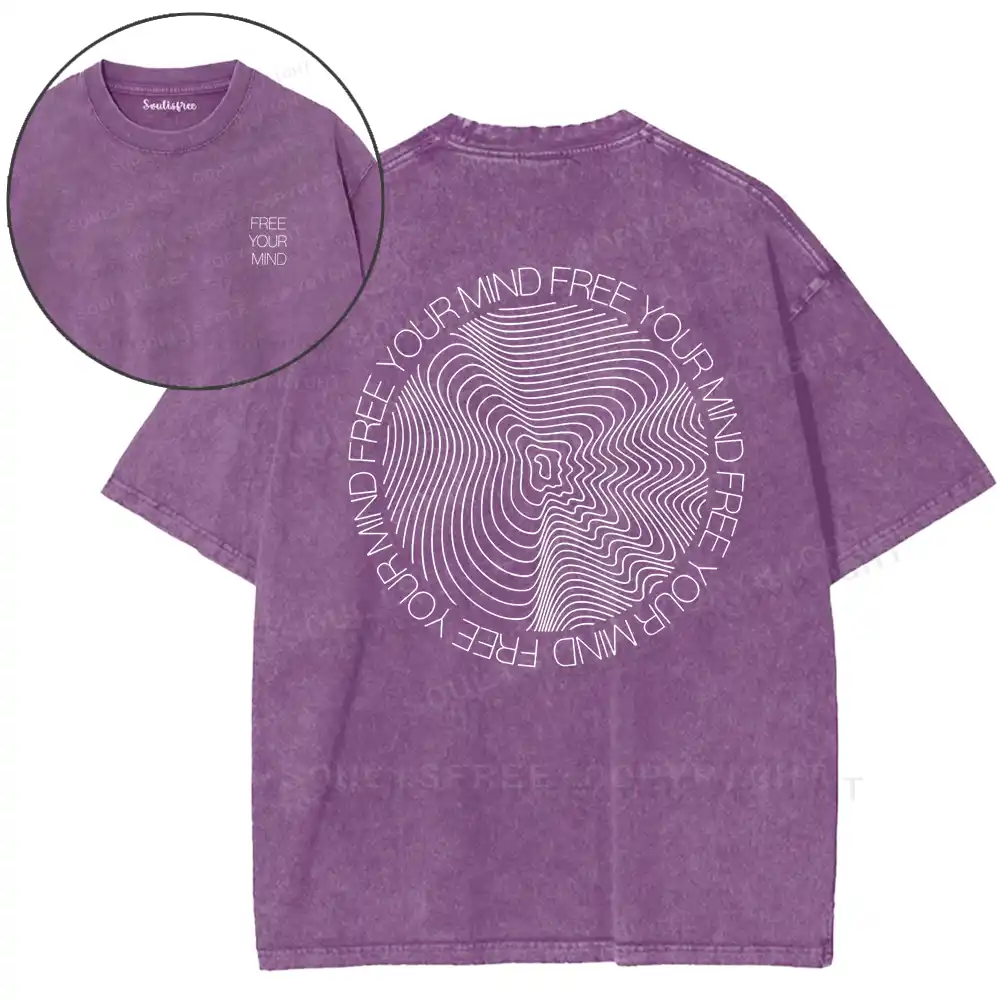 Free Your Mind Washed T-shirt