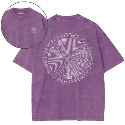 Free Your Mind Washed T-shirt