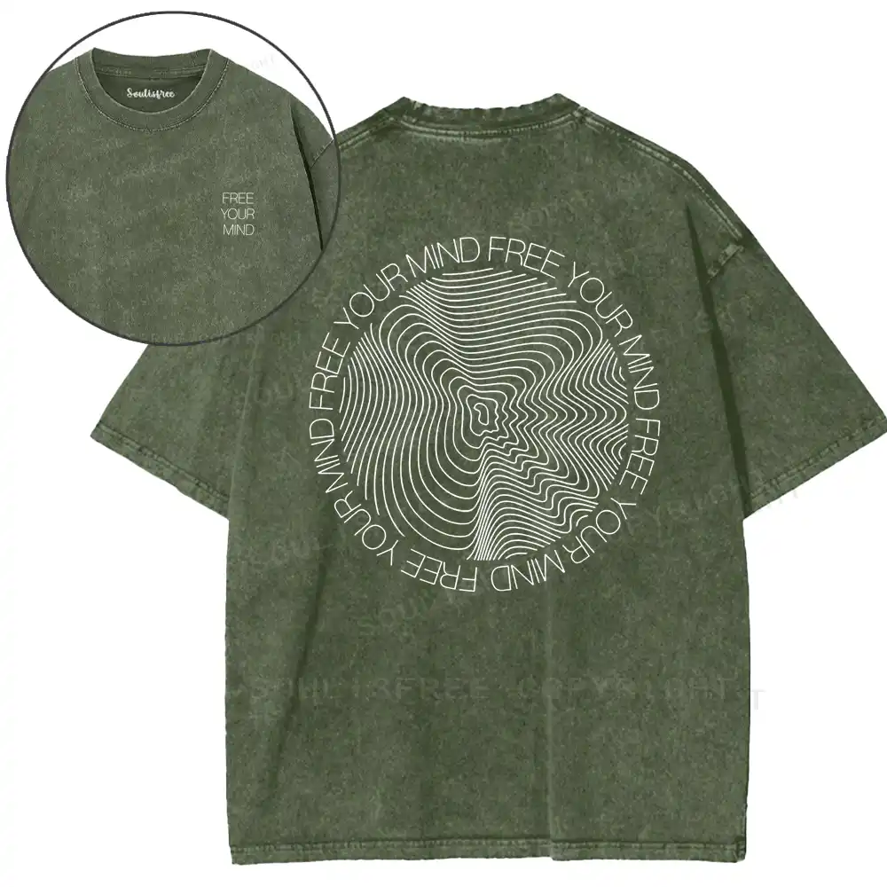 Free Your Mind Washed T-shirt