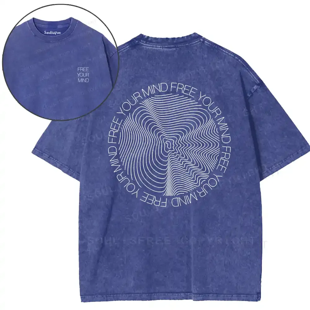 Free Your Mind Washed T-shirt