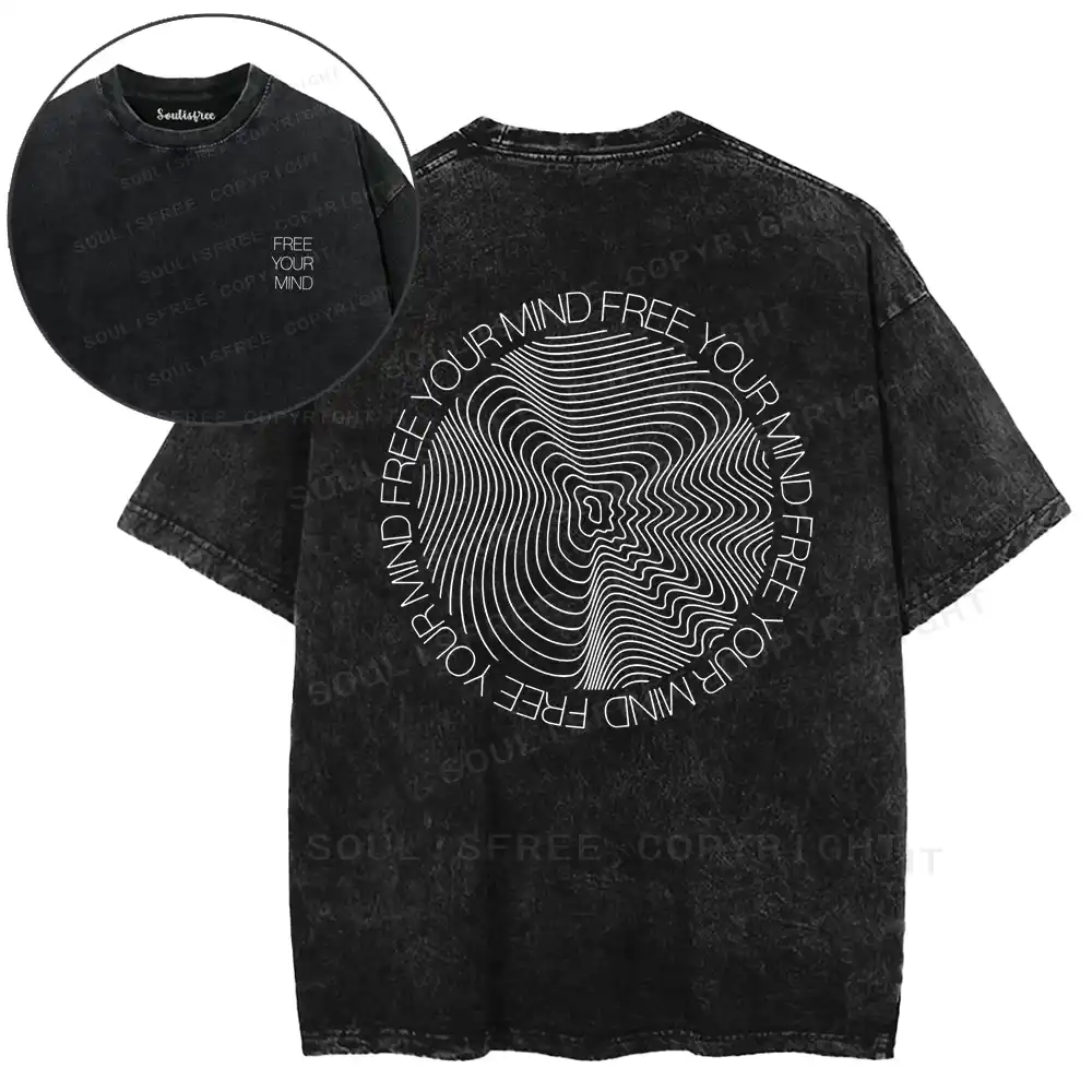 Free Your Mind Washed T-shirt