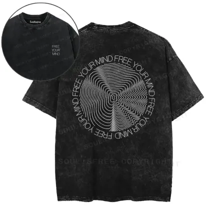 Free Your Mind Washed T-shirt