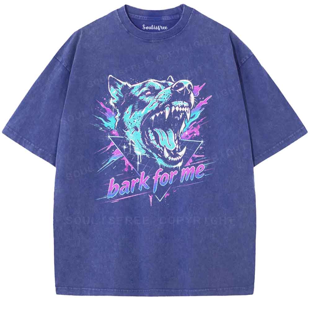 Soulisfree Bark For Me Washed Tee