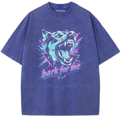 Soulisfree Bark For Me Washed Tee