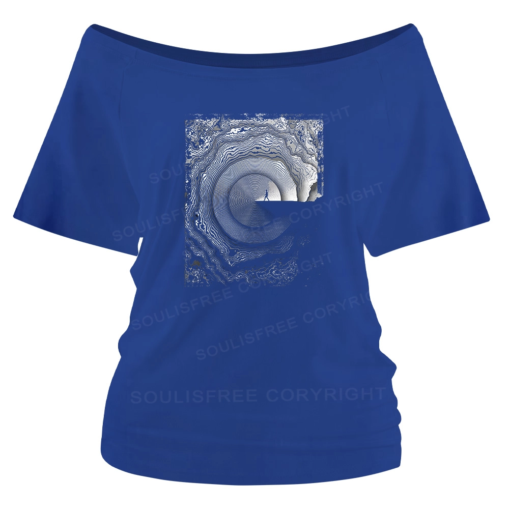 Breaking Rejection Off Shoulder Top