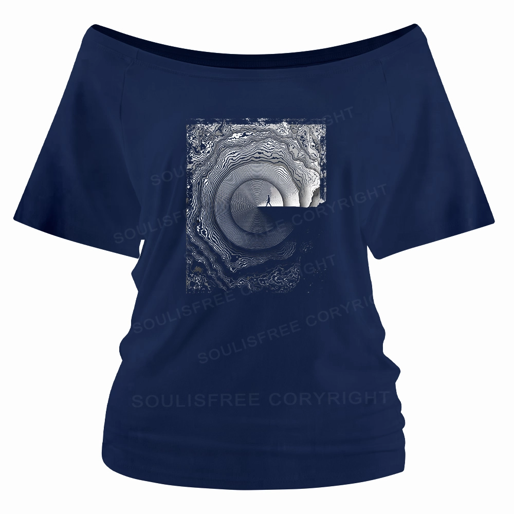 Breaking Rejection Off Shoulder Top