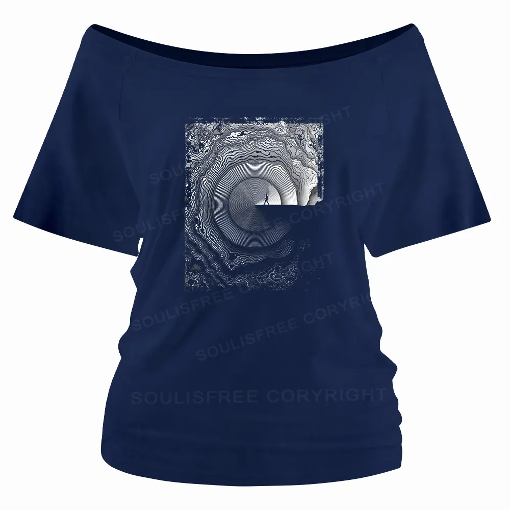 Breaking Rejection Off Shoulder Top