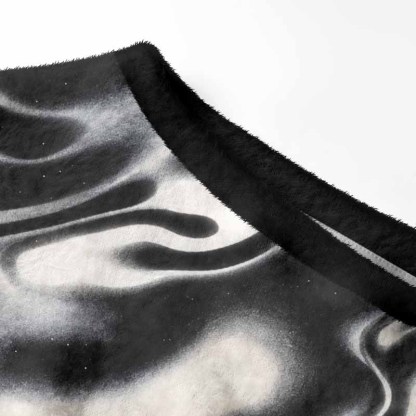 Soulisfree Motion Within Stillness Fuzzy Off-Shoulder Sweater