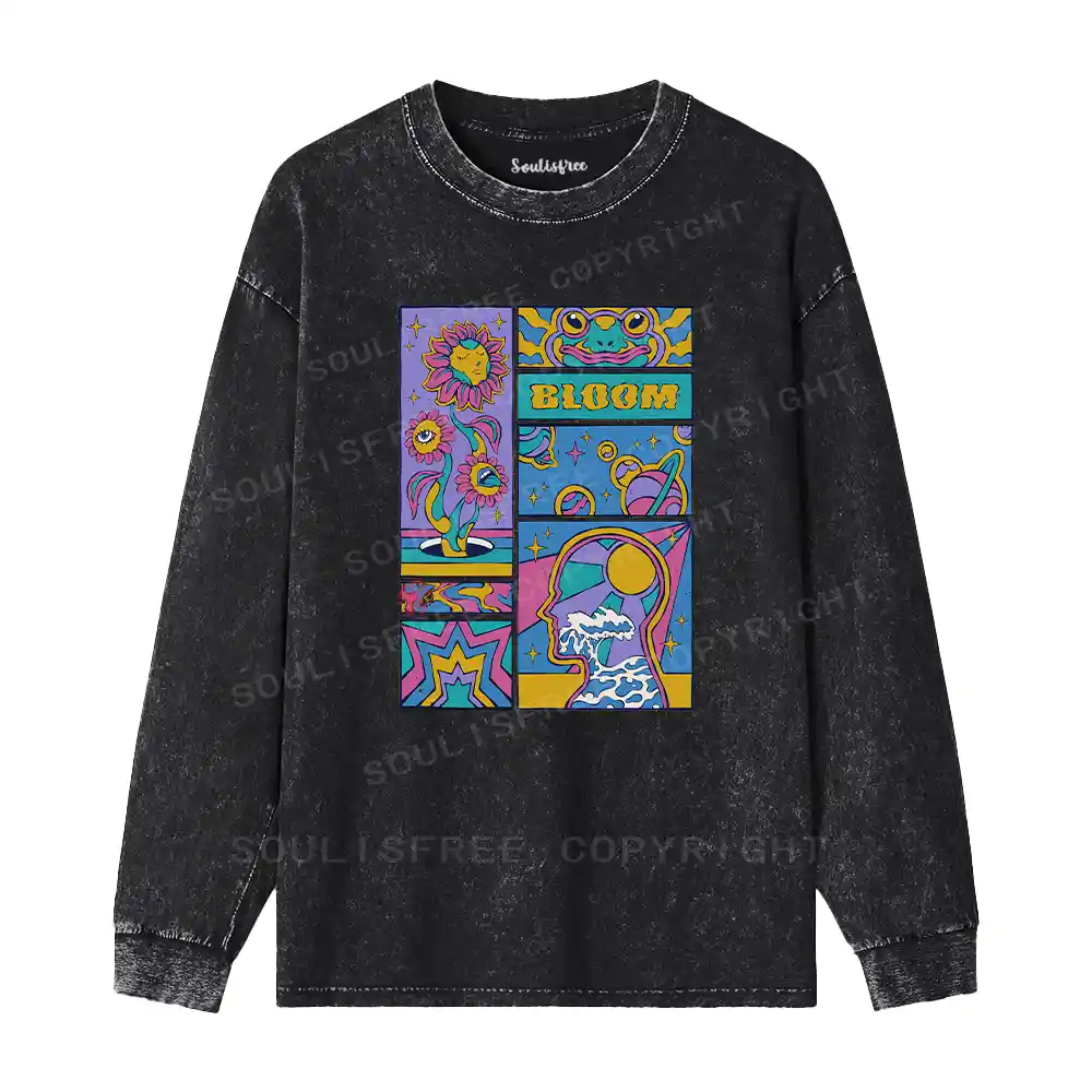 Bloom Washed Long Sleeve Shirt