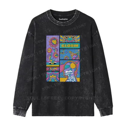 Bloom Washed Long Sleeve Shirt