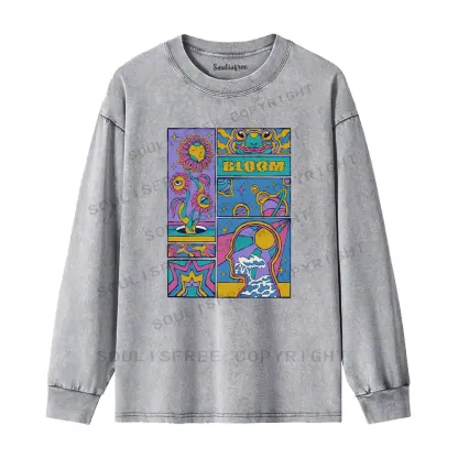 Bloom Washed Long Sleeve Shirt