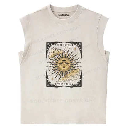 Living By The Sun Washed Tank Tops