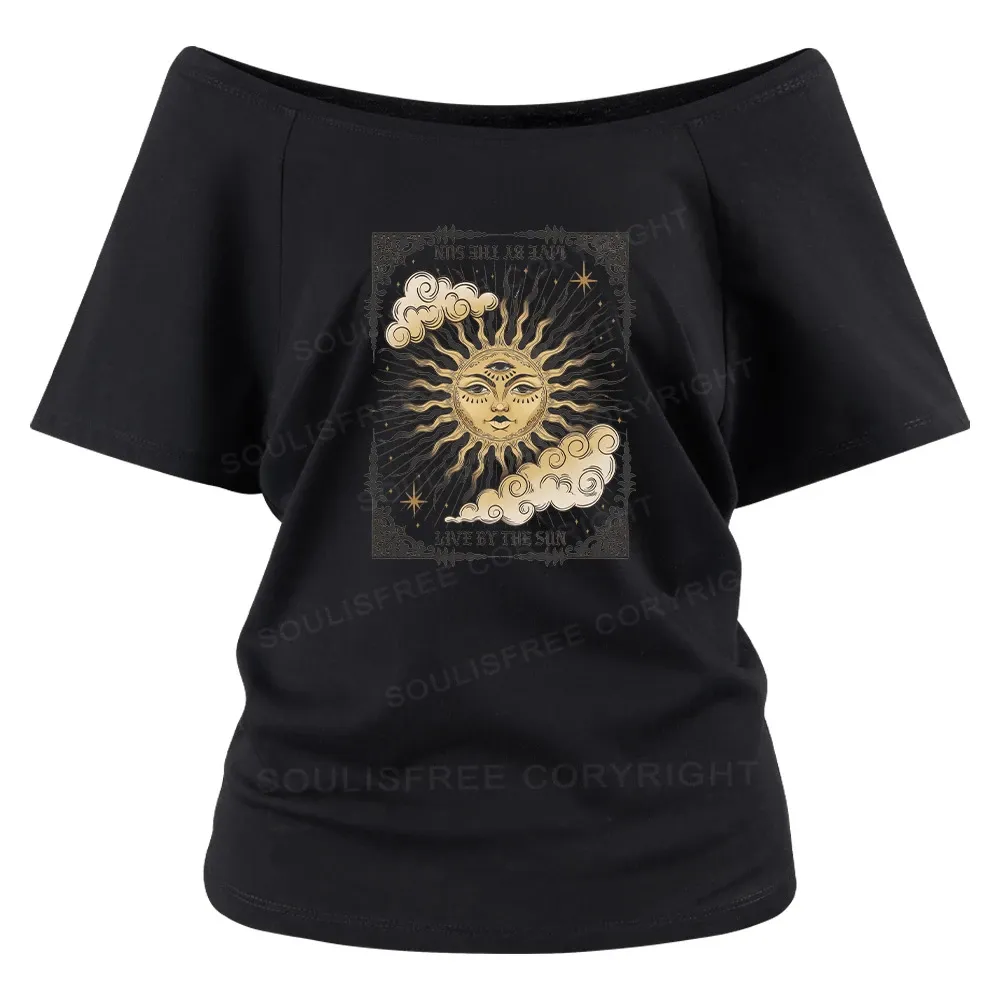 Designed Living By The Sun Off Shoulder Top