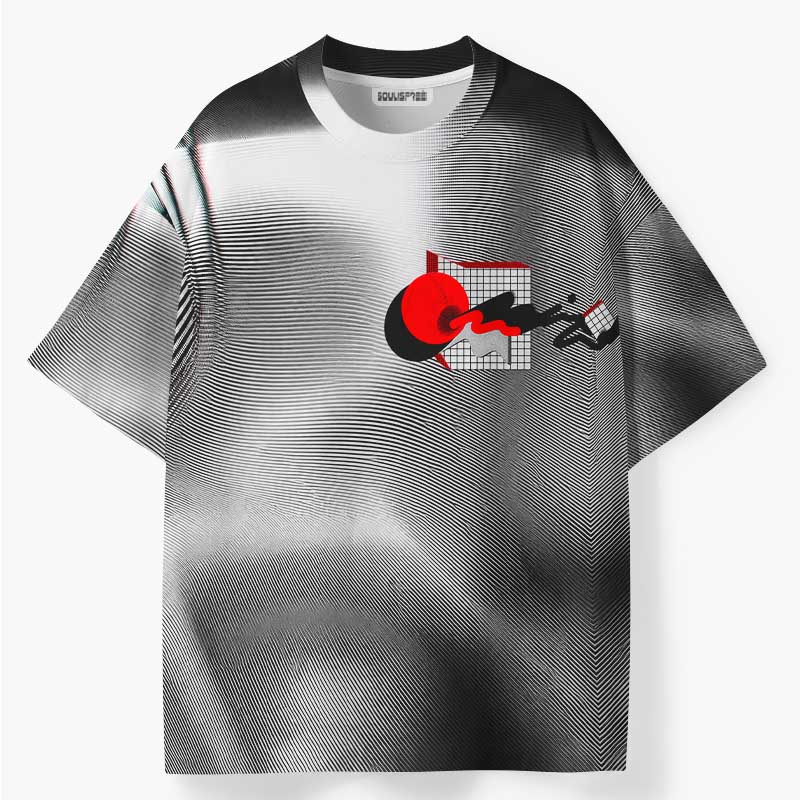 Soulisfree Between Order And Chaos ECO‑PERF Graphic Tee