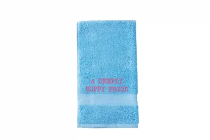 A Deeply Hoppy Frood Embroidered Hand Towel
