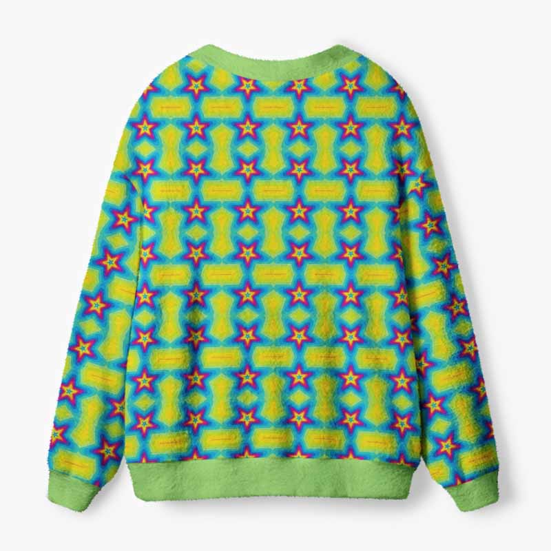 Soulisfree Chasing Stars, Finding Yourself Fuzzy Cardigan Sweater