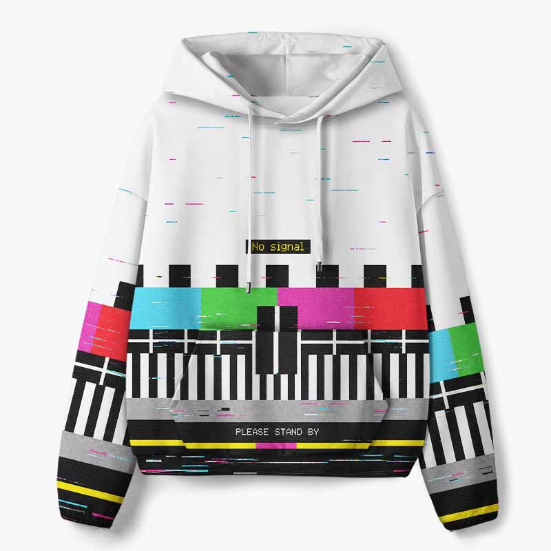 Soulisfree LOST TRANSMISSION  All-Over Print Hoodie