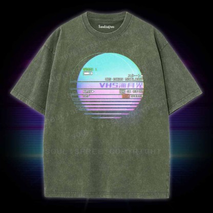 Soulisfree VHS Ocean Moonlight Washed Tee