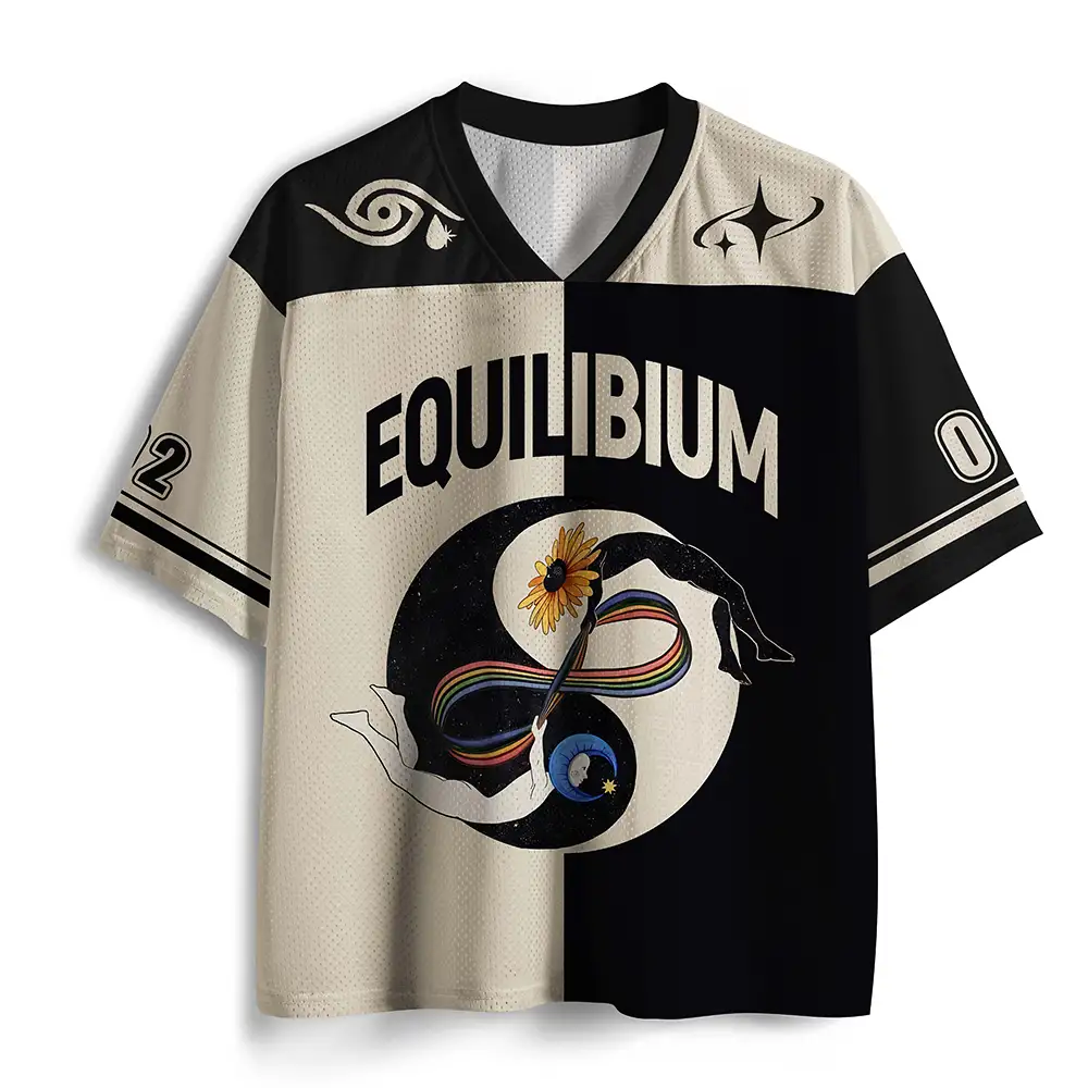 Personalized Day Or Night Mesh Jersey