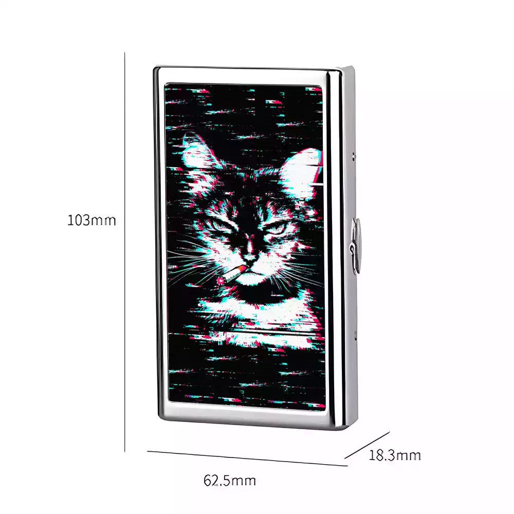 Soulisfree Break the Pattern Metal Pocket Case