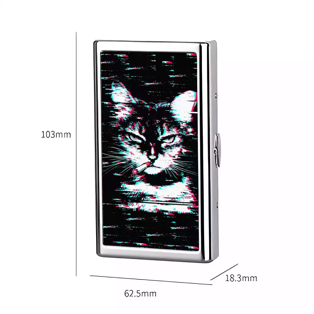 Soulisfree Break the Pattern Metal Pocket Case