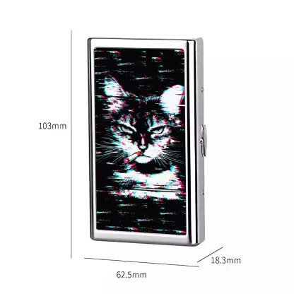 Soulisfree Break the Pattern Metal Pocket Case