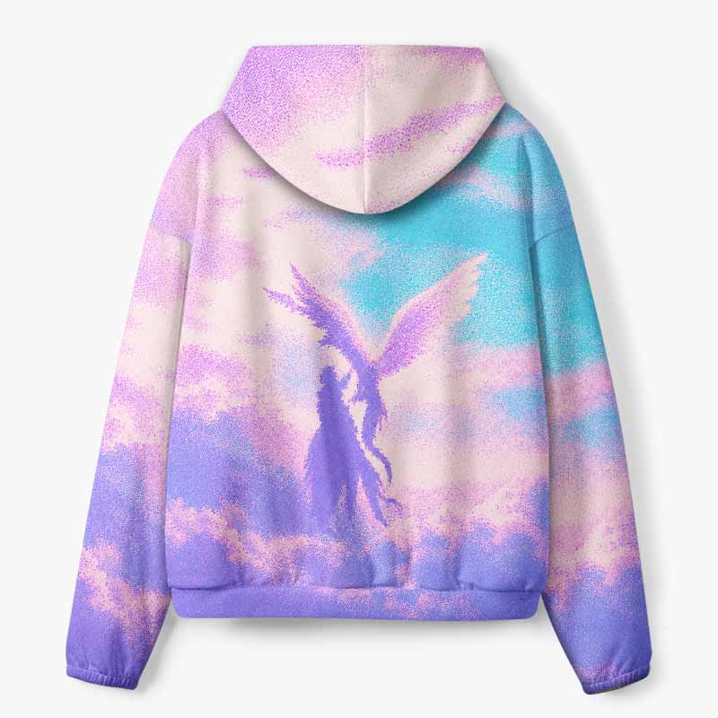 Soulisfree Somewhere Above The Clouds All-Over Print Hoodie