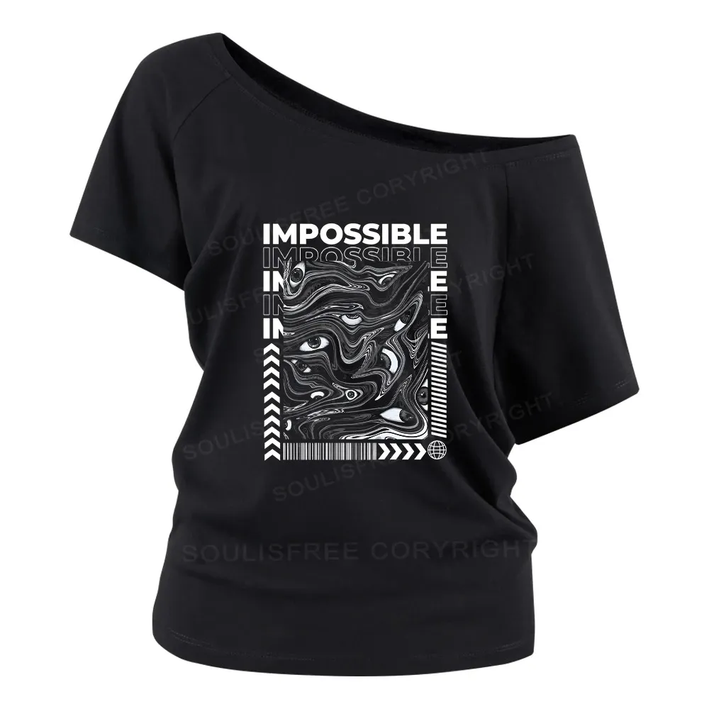 The Impossible Thing Off Shoulder Top
