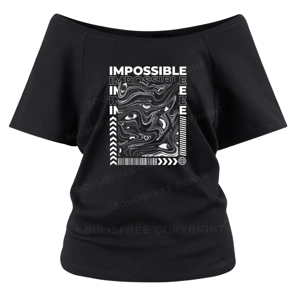 Designed The Impossible Thing Off Shoulder Top