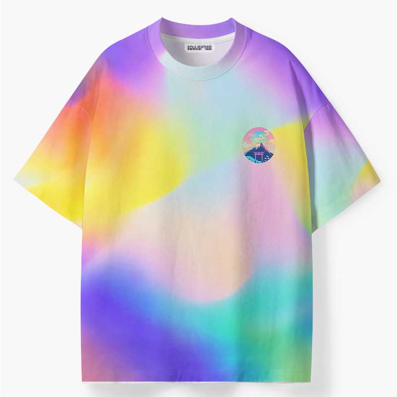 Soulisfree A Mind In Full Color ECO‑PERF Graphic Tee