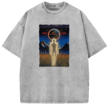 Stardust Spirit Earth Totem Washed T-shirt