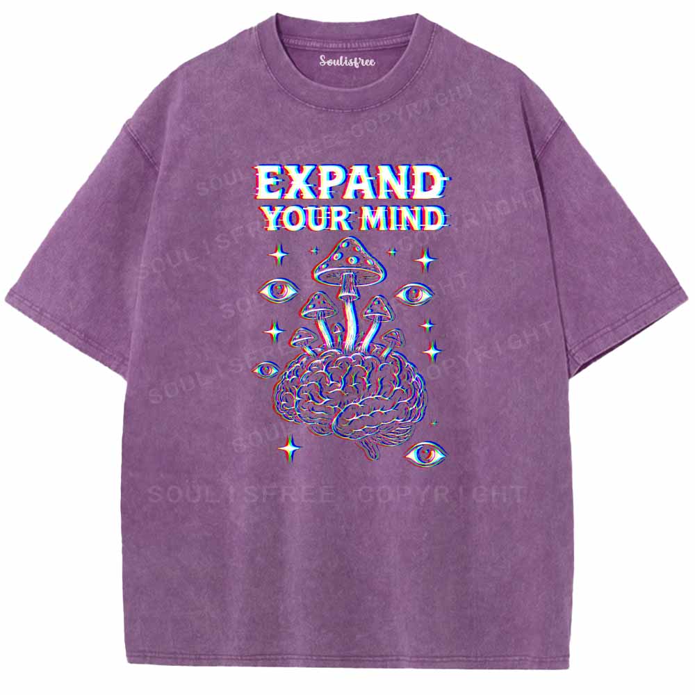 Soulisfree EXPAND YOUR MIND Washed Tee