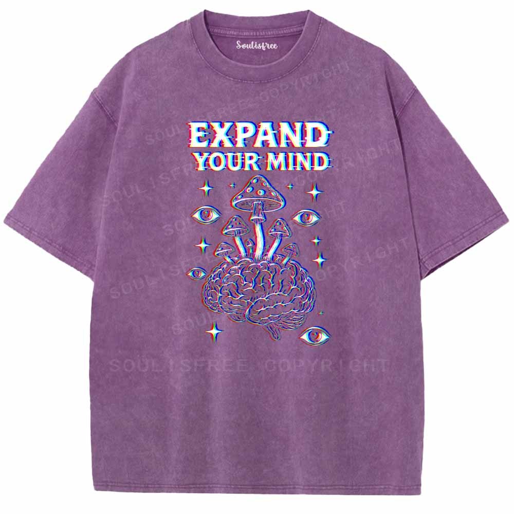 Soulisfree EXPAND YOUR MIND Washed Tee