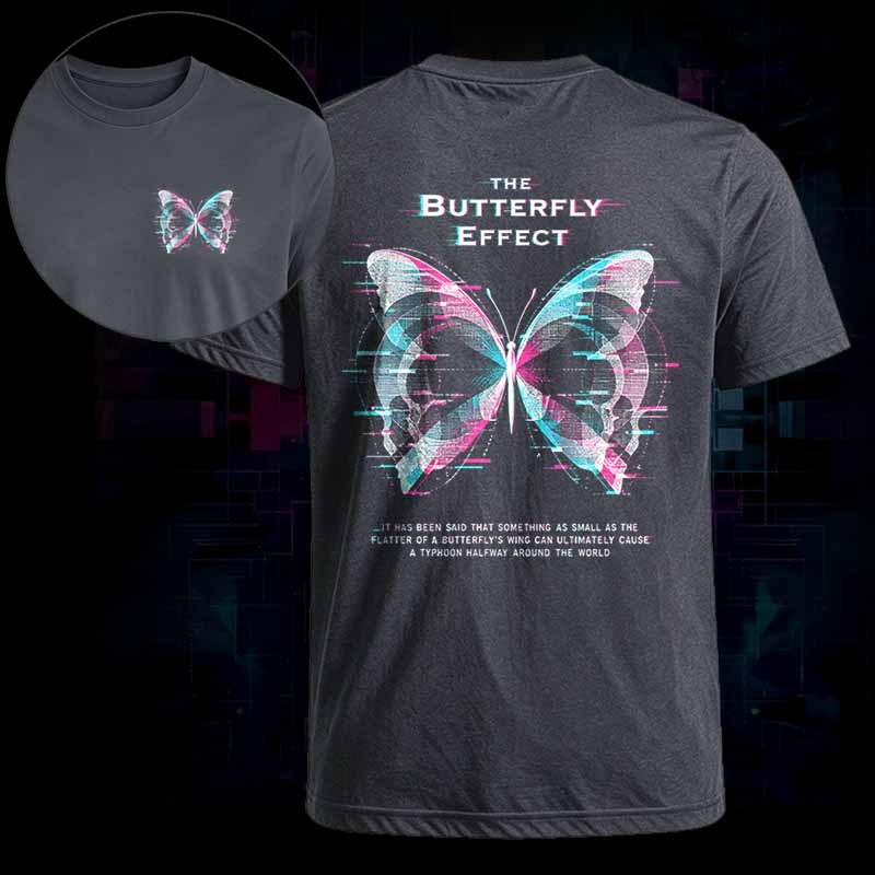 Soulisfree Digital Butterfly Effect Classic Tee