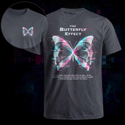 Soulisfree Digital Butterfly Effect Classic Tee