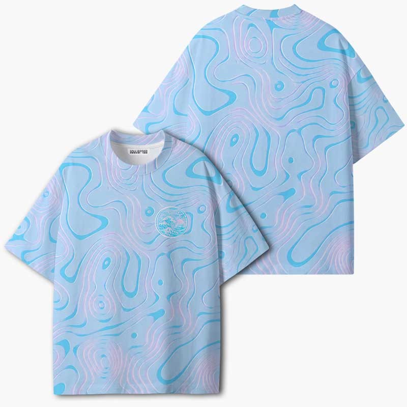 Soulisfree Blue Mirage ECO‑PERF Graphic Tee
