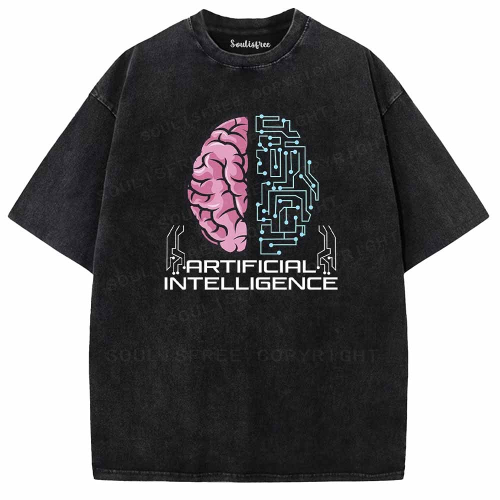 Soulisfree THE NEW FORM OF LIFE Washed Tee