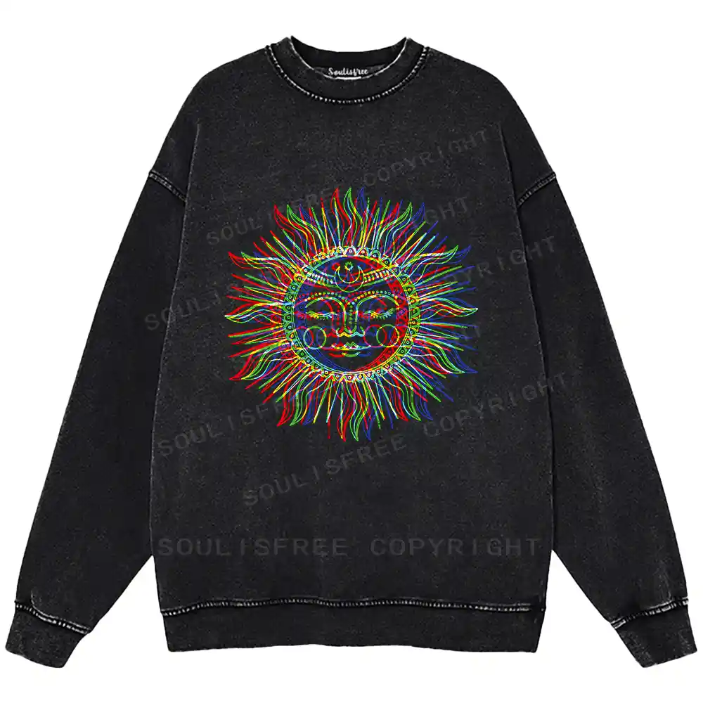 Vibes of the Sun Washed Sweatshirts