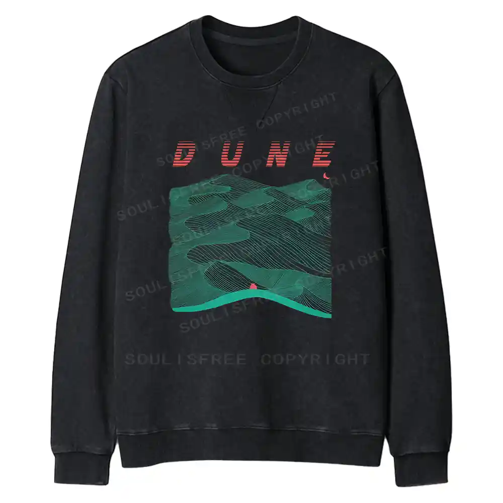 Sands Of Synchronicity Fit Washed Sweatshirt